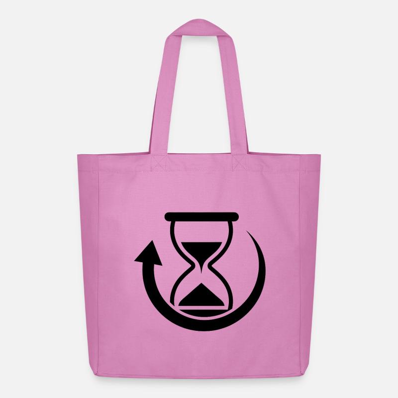 Graphiques de rotation temporelle - Tote bag Stanley/Stella Midweight recyclé - rose