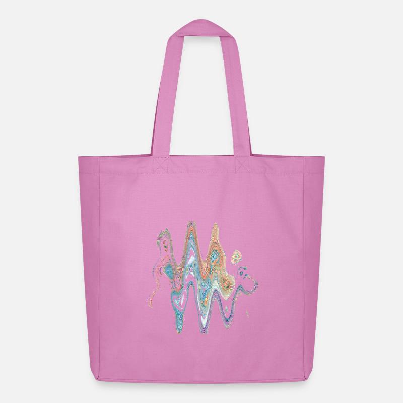 Design retro 20 - Midweight recycelter Stoffbeutel von Stanley/Stella - Pink