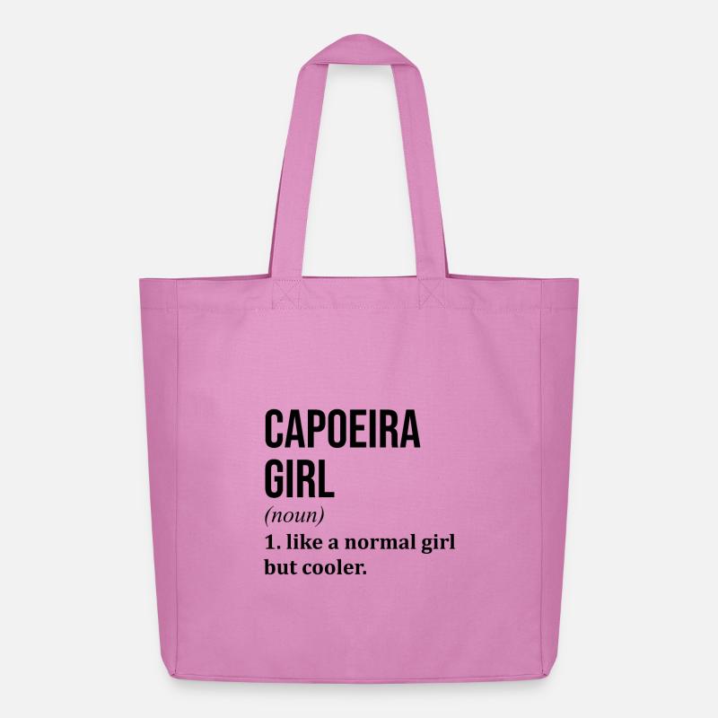 Capoeira - Midweight recycelter Stoffbeutel von Stanley/Stella - Pink