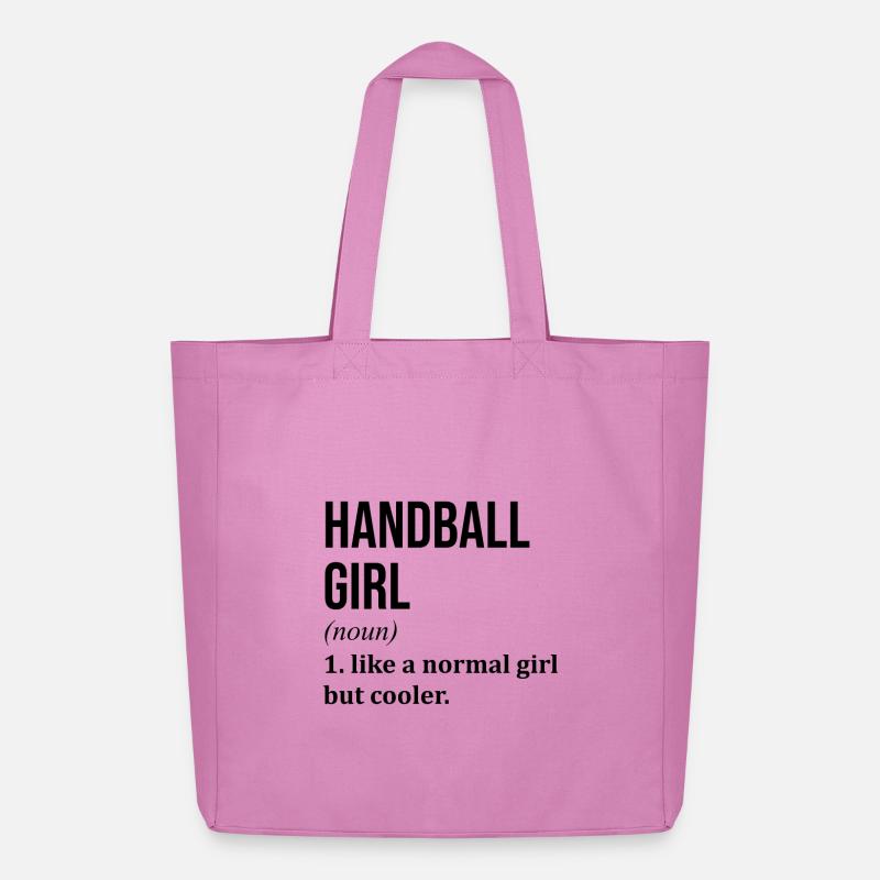 Handball - Midweight recycelter Stoffbeutel von Stanley/Stella - Pink