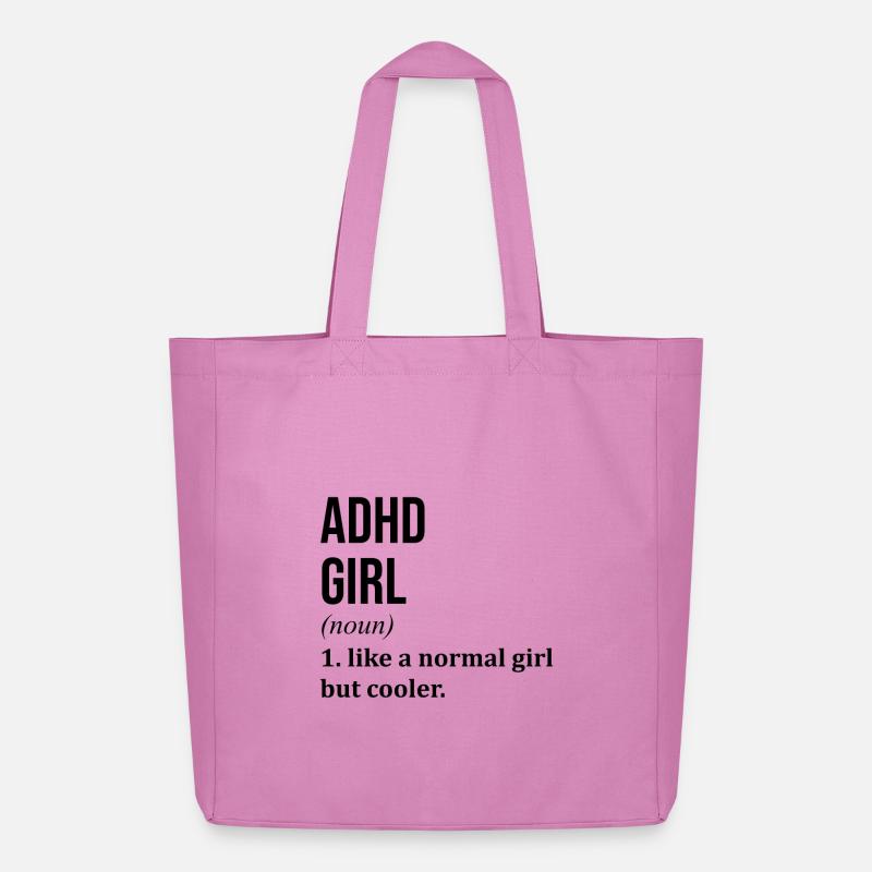 ADHS - Midweight recycelter Stoffbeutel von Stanley/Stella - Pink