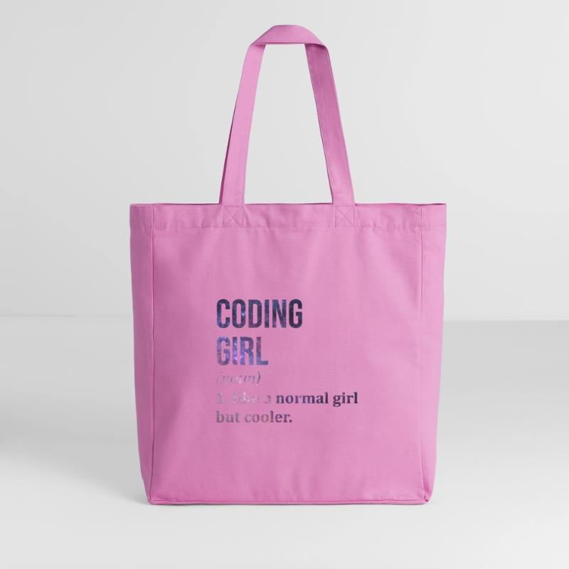 Coding Coding Coding Midweight Recycled Tote Bag by Stanley/Stella