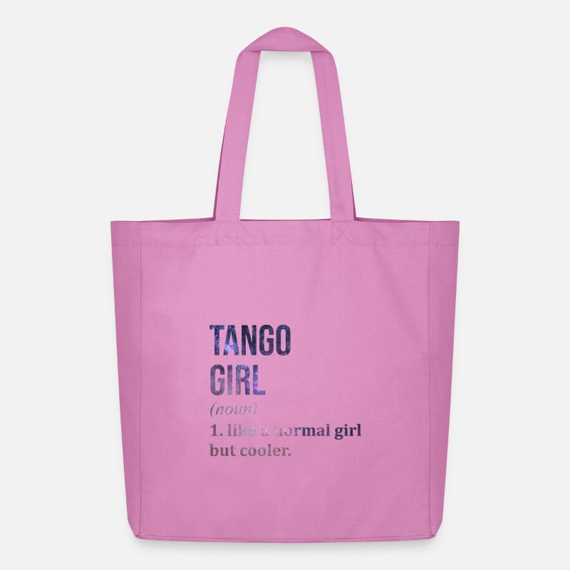 Tango - Midweight recycelter Stoffbeutel von Stanley/Stella - Pink