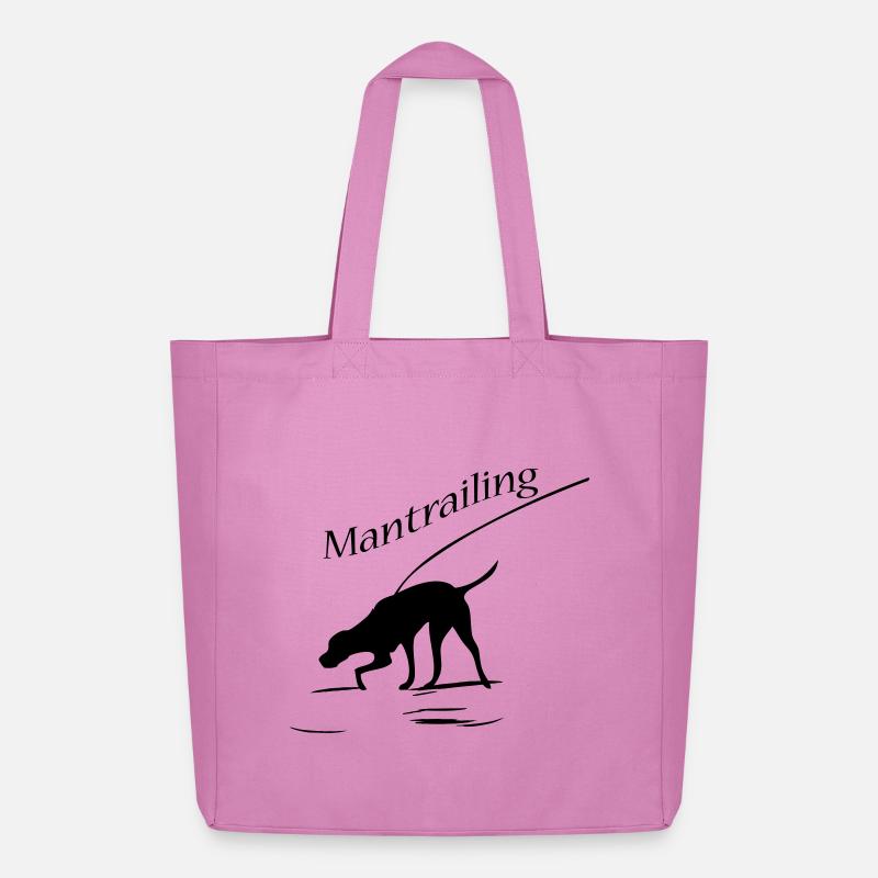 Mantrailing - Midweight recycelter Stoffbeutel von Stanley/Stella - Pink