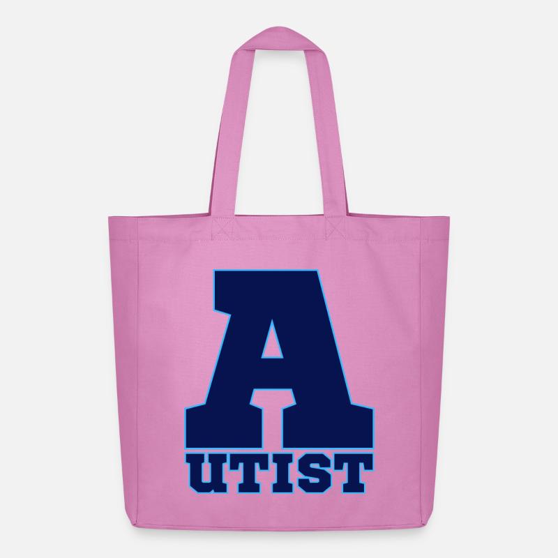 Autist - Midweight recycelter Stoffbeutel von Stanley/Stella - Pink