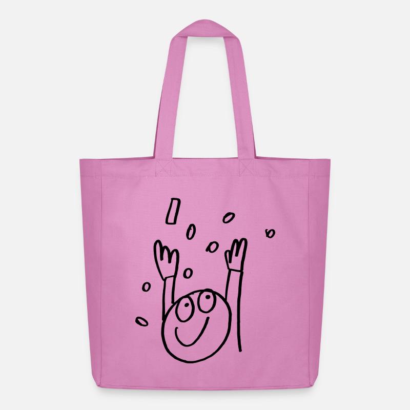 LetsCelebrate - Midweight recycelter Stoffbeutel von Stanley/Stella - Pink
