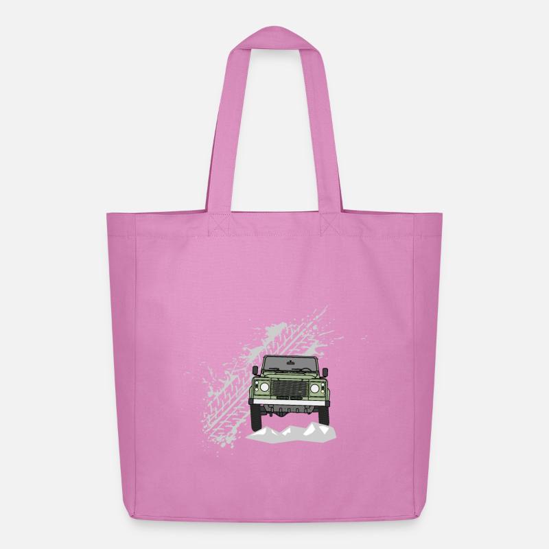 Defender Splash Front - Midweight Recycled Tote Bag by Stanley/Stella - pink