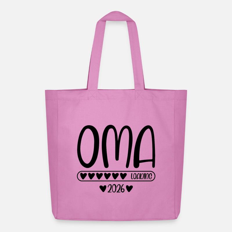 Oma 2026 loading - Midweight recycelter Stoffbeutel von Stanley/Stella - Pink