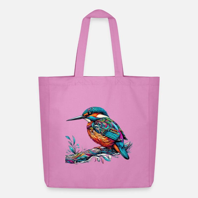 Eisvogel - Midweight recycelter Stoffbeutel von Stanley/Stella - Pink