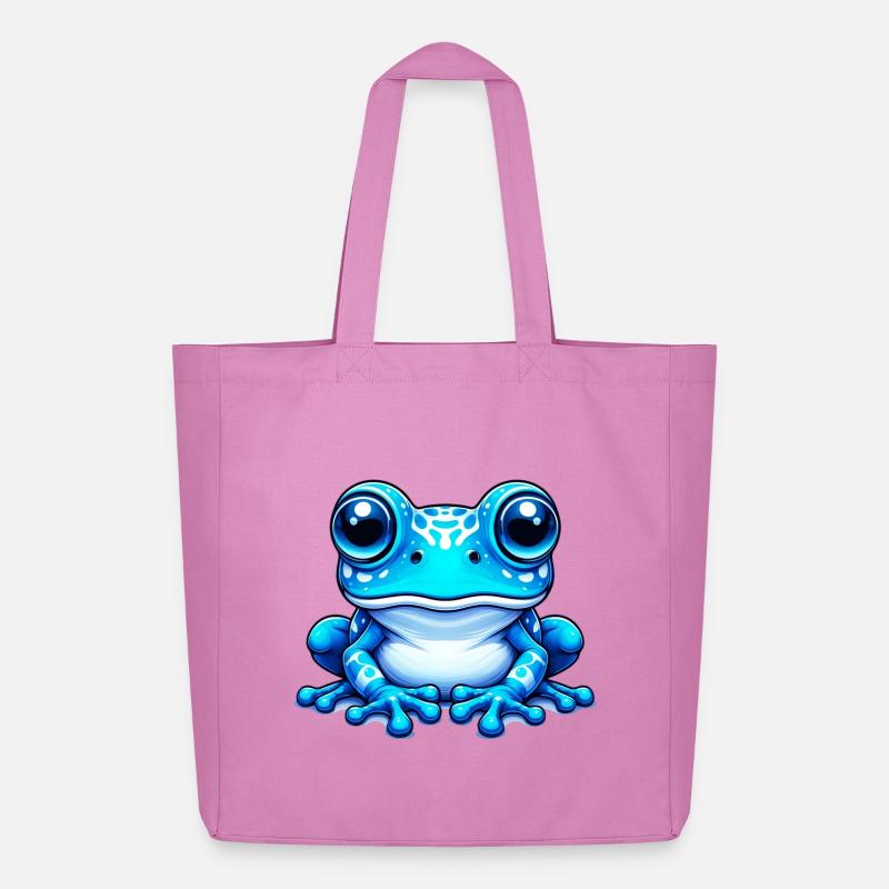 Frosch - Midweight recycelter Stoffbeutel von Stanley/Stella - Pink