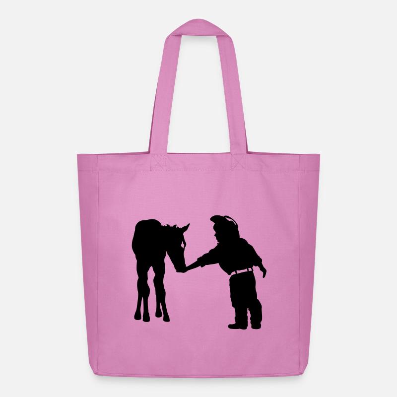 Cowboy - Midweight recycelter Stoffbeutel von Stanley/Stella - Pink