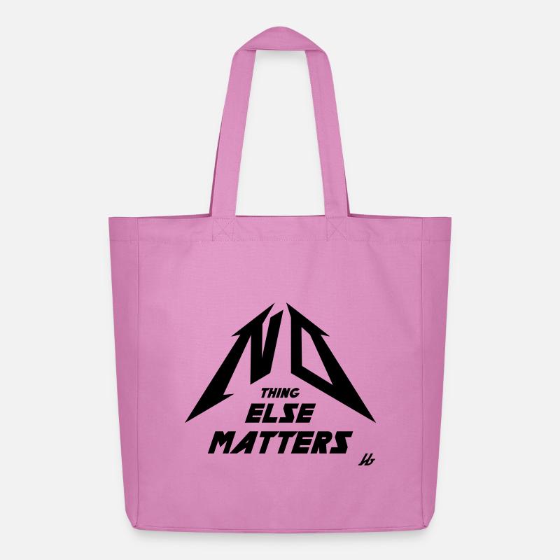 NO THING ELSE MATTERS - Midweight recycelter Stoffbeutel von Stanley/Stella - Pink