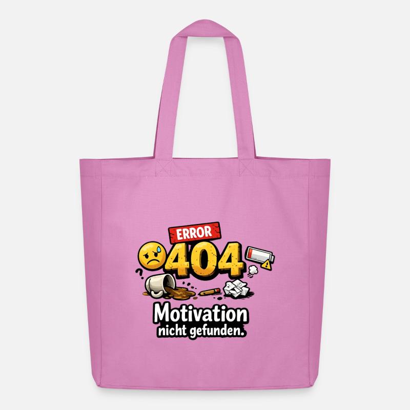 404 Error Motivation nicht gefunden - Midweight recycelter Stoffbeutel von Stanley/Stella - Pink