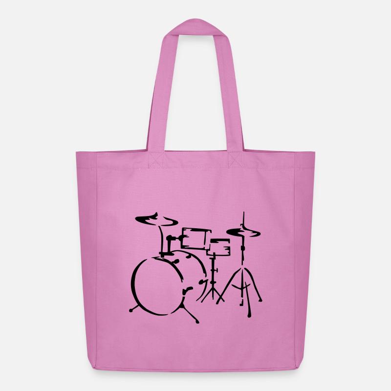 percussions - Tote bag Stanley/Stella Midweight recyclé - rose