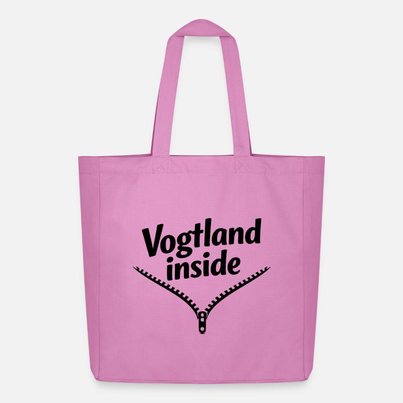 Vogtland Inside - Midweight recycelter Stoffbeutel von Stanley/Stella - Pink