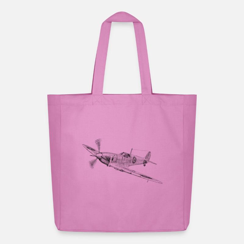 Spitfire - Midweight Recycled Tote Bag by Stanley/Stella - pink