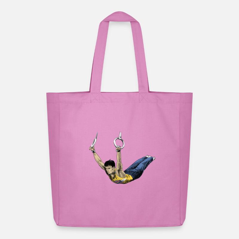 Ringeturnen - Midweight recycelter Stoffbeutel von Stanley/Stella - Pink