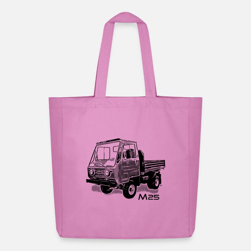 Multicar M25 - Midweight recycelter Stoffbeutel von Stanley/Stella - Pink