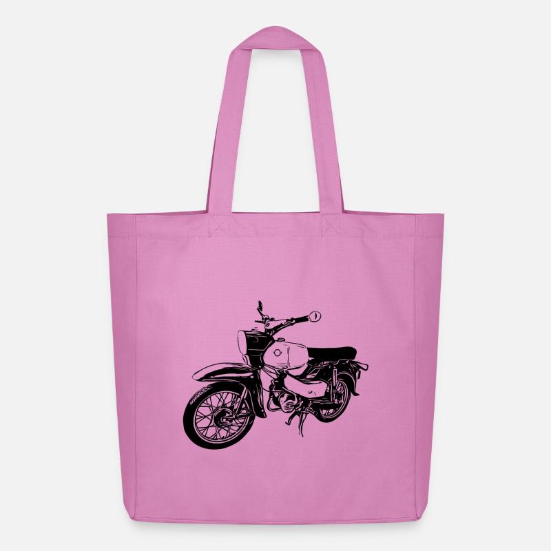 Simson Habicht - Midweight recycelter Stoffbeutel von Stanley/Stella - Pink