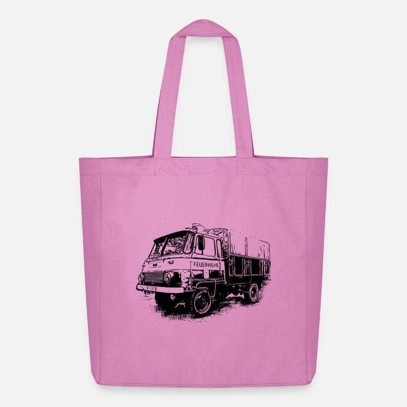 Robur Pritsche LO LD IFA Feuerwehr - Midweight recycelter Stoffbeutel von Stanley/Stella - Pink