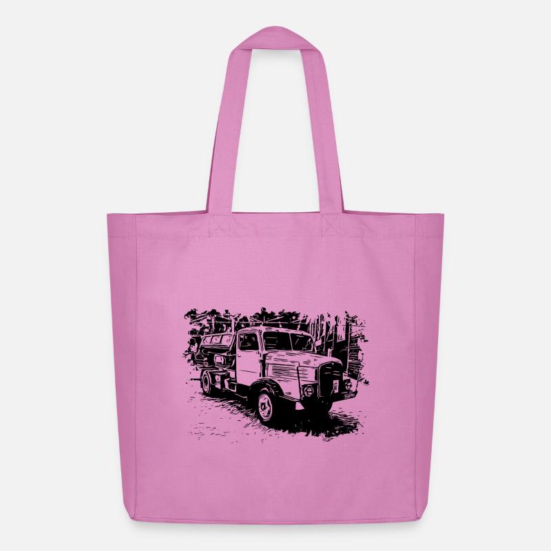 IFA Horch LKW Kipper - Midweight recycelter Stoffbeutel von Stanley/Stella - Pink
