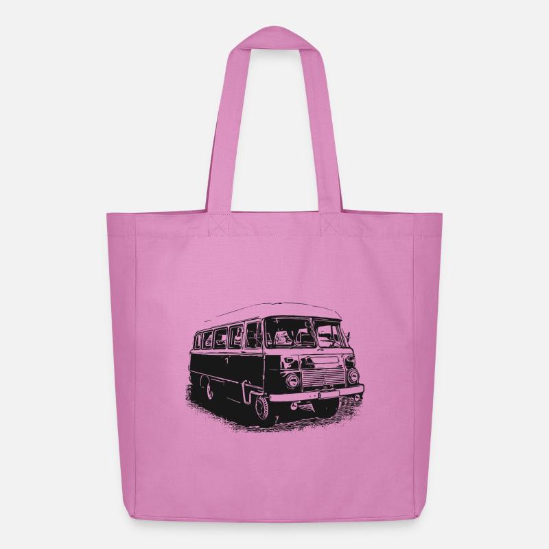 Robur Bus - Midweight recycelter Stoffbeutel von Stanley/Stella - Pink
