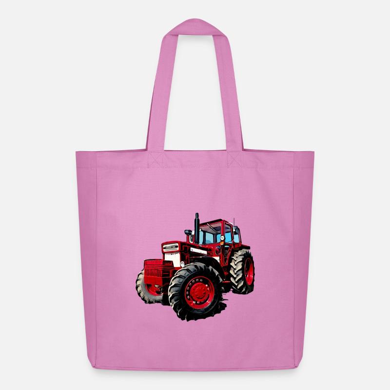 V BM 814 Turbo Traktor - Midweight recycelter Stoffbeutel von Stanley/Stella - Pink