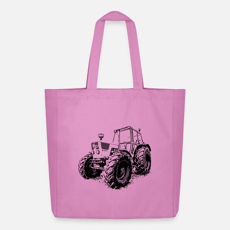 Deutz Traktor - Midweight recycelter Stoffbeutel von Stanley/Stella - Pink