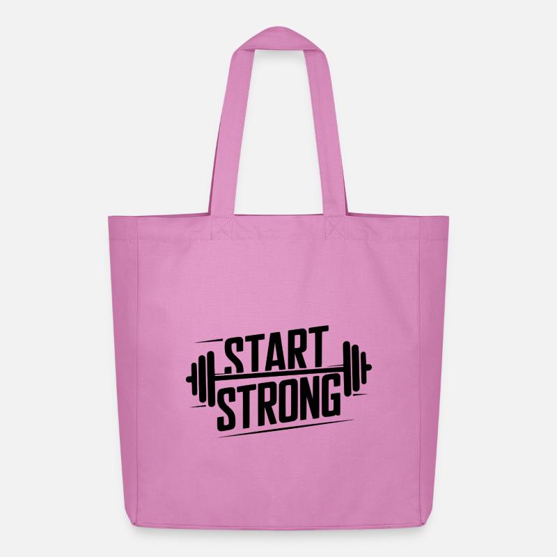 Start Strong - Midweight recycelter Stoffbeutel von Stanley/Stella - Pink