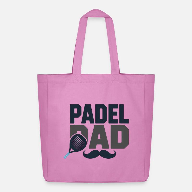 Padel-Vater - Midweight recycelter Stoffbeutel von Stanley/Stella - Pink