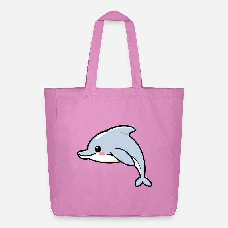 Delfin - Midweight recycelter Stoffbeutel von Stanley/Stella - Pink