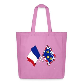 Centre-Val de Loire & France - Tote bag Stanley/Stella Midweight recyclé - rose - Devant