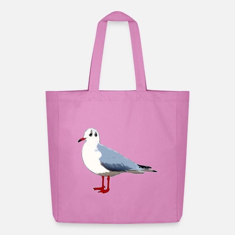 Möwe - Midweight recycelter Stoffbeutel von Stanley/Stella - Pink
