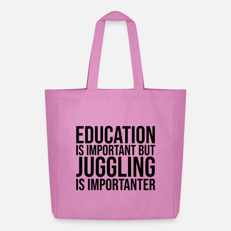 Jonglage - Midweight recycelter Stoffbeutel von Stanley/Stella - Pink