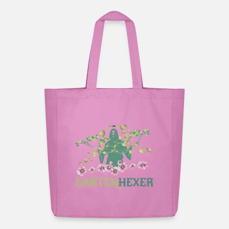 Gartenhexer - Midweight recycelter Stoffbeutel von Stanley/Stella - Pink