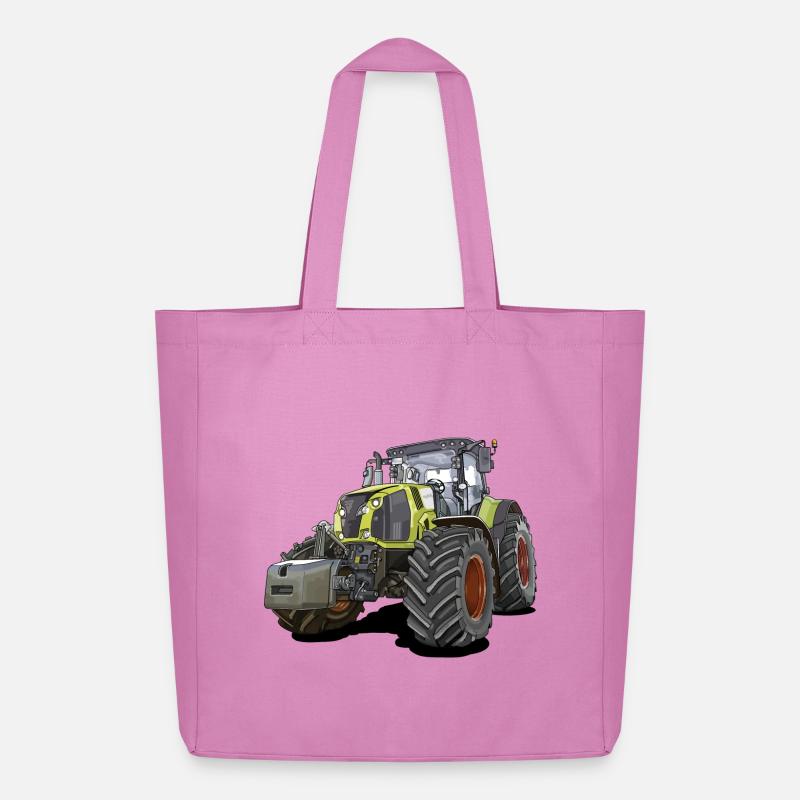 Traktor Gigant - Midweight recycelter Stoffbeutel von Stanley/Stella - Pink