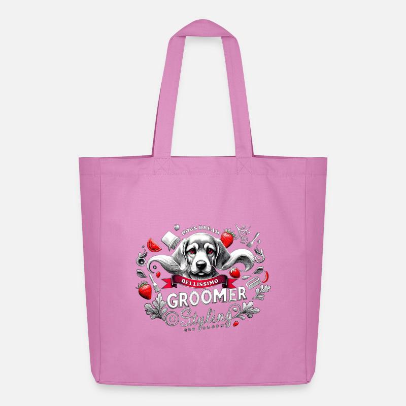 Bellissimo - Midweight recycelter Stoffbeutel von Stanley/Stella - Pink