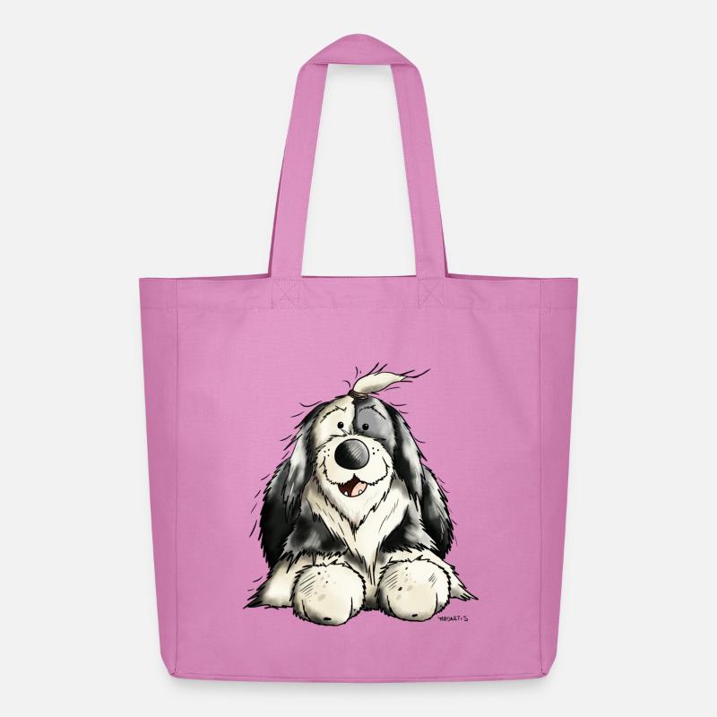 Süßer Bobtail - Midweight recycelter Stoffbeutel von Stanley/Stella - Pink
