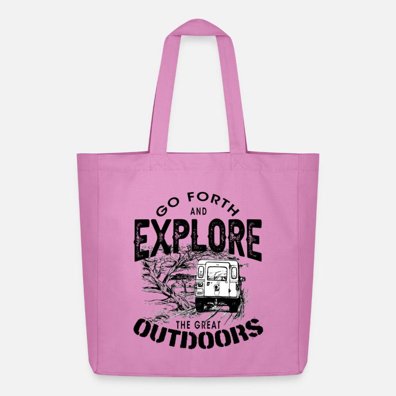 Bush Defender outdoor explore - Midweight recycelter Stoffbeutel von Stanley/Stella - Pink
