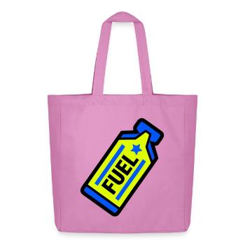 Fuel Energy Gel Endurance Sports - Midweight Recycled Tote Bag by Stanley/Stella - pink - Front