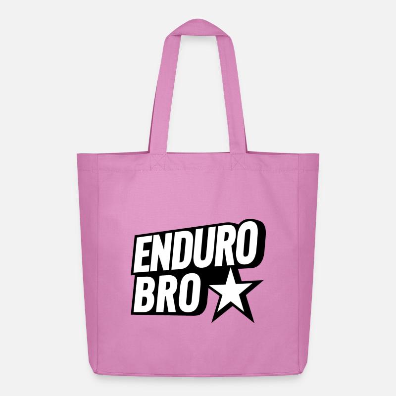 Enduro Bro MTB Team - Midweight recycelter Stoffbeutel von Stanley/Stella - Pink