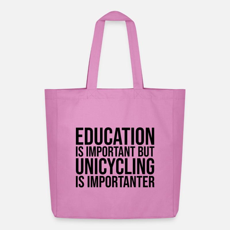 Einrad - Midweight recycelter Stoffbeutel von Stanley/Stella - Pink