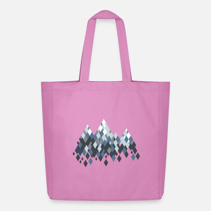 Berge - Midweight recycelter Stoffbeutel von Stanley/Stella - Pink