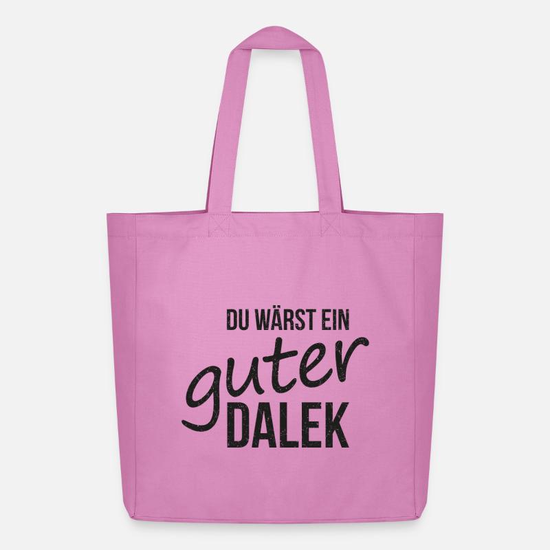 Dalek - Midweight recycelter Stoffbeutel von Stanley/Stella - Pink