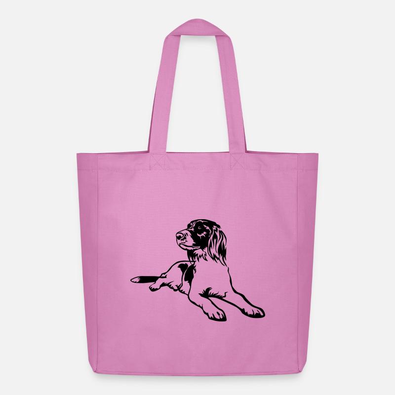 Münsterländer - Midweight recycelter Stoffbeutel von Stanley/Stella - Pink