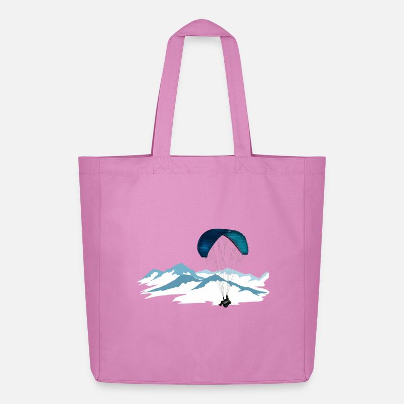 Gleitschirm - Midweight recycelter Stoffbeutel von Stanley/Stella - Pink