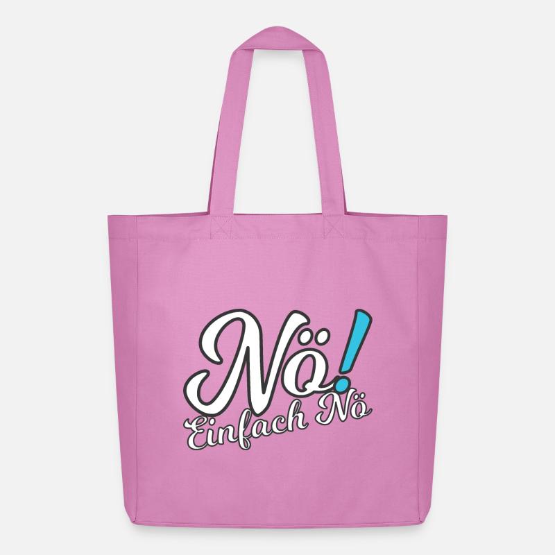 Nö! - Midweight recycelter Stoffbeutel von Stanley/Stella - Pink