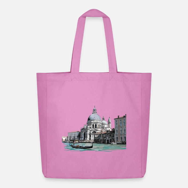 Venedig - Midweight recycelter Stoffbeutel von Stanley/Stella - Pink