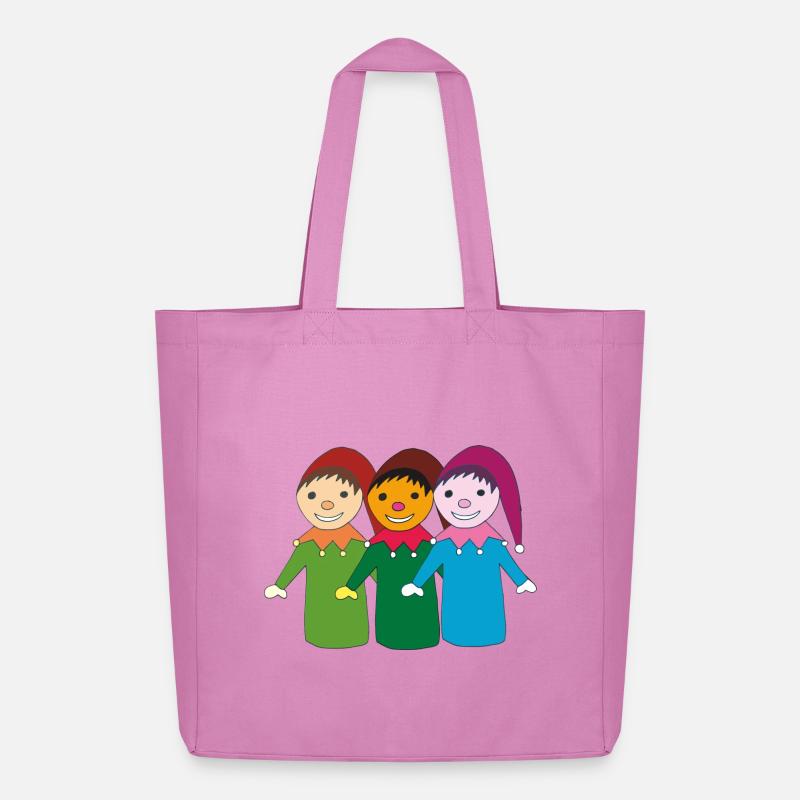 kasper und freunde - Midweight recycelter Stoffbeutel von Stanley/Stella - Pink