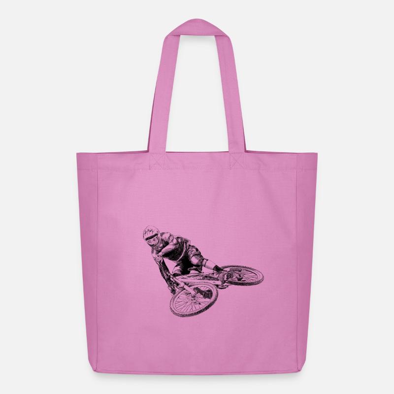 Mountainbiker - Midweight recycelter Stoffbeutel von Stanley/Stella - Pink